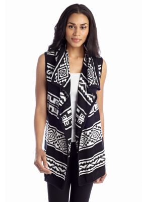 Cable and Gauge Tribal Vest
