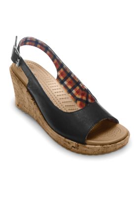Crocs A-leigh Wedge Sandal | Belk - Everyday Free Shipping