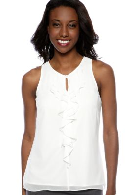 Calvin Klein Shirt - Ruffle Front Cami
