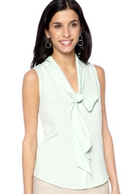 Calvin Klein Knot Front Blouse