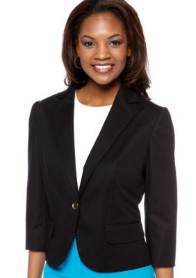 Calvin Klein One-Button Blazer