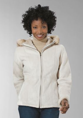 Big Chill Faux Shearling Hooded Jacket