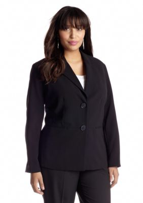 Kasper Plus Size Crepe Blazer