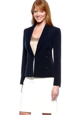 Tahari ASL Two-Tone Skirt Suit