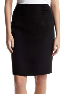 Nine West Rouched Waist Skirt