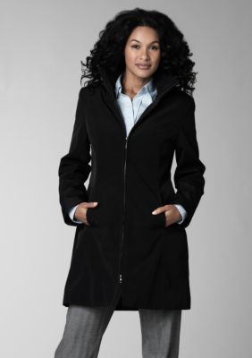 AK Anne Klein Hooded Coat