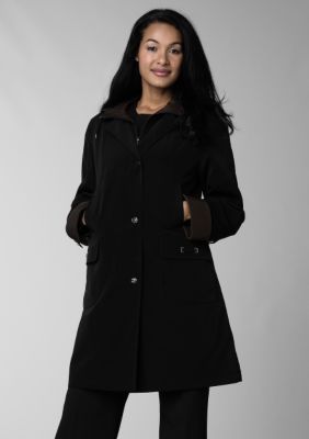 Gallery Faux Silk Raincoat