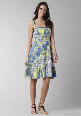 Donna Morgan Printed Sateen Sundress