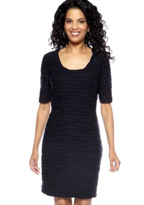 Donna Morgan Elbow Sleeve Sheath Dress
