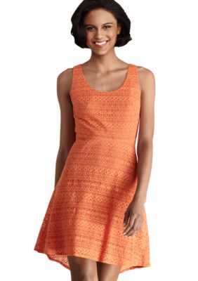Donna Morgan Sleeveless Allover Lace Dress
