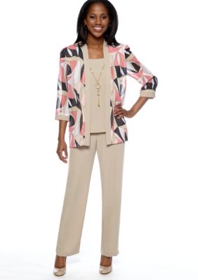 RM Richards Petite Two Piece Pant Set