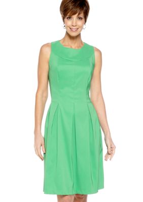 Kim Rogers Sleeveless Fit and Flare Dress