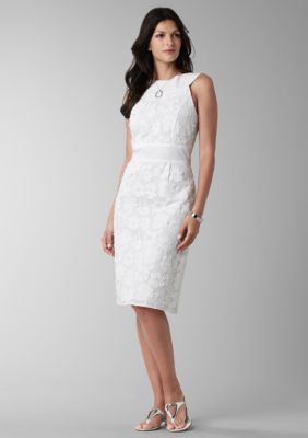 ND&reg; New Directions Burnout Solid Dress