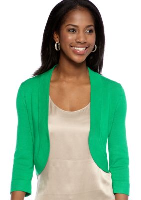 New Directions Three-Quarter Sleeved Bolero