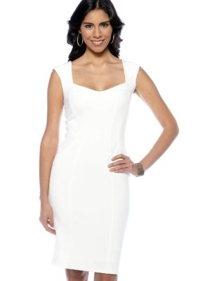 Maggy London Cap Sleeve Sheath Cocktail Dress 