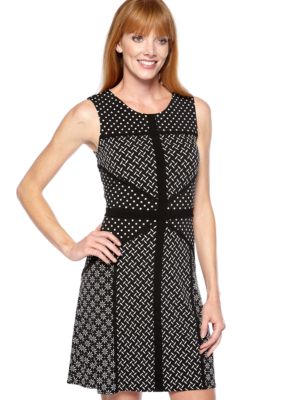 Taylor Sleeveless Printed Dress