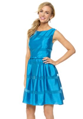 Taylor Sleeveless Fit and Flare Party Dress