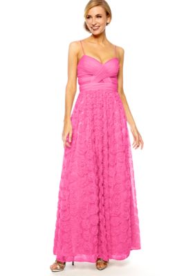 Hailey Logan Spaghetti Strap Ballgown