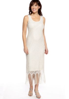 JBS Metallic Lace Dress