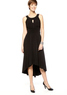 Sangria Sleeveless Hi-Lo Dress