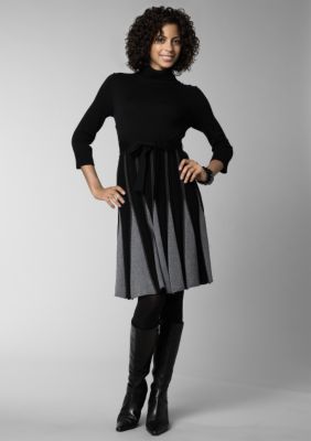 ND&reg; New Directions Pleat Knit Dress