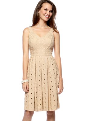 muse Sleeveless Eyelet Dress Belk com from belk.com
