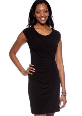 Tiana B Sleeveless Jersey Crepe Dress