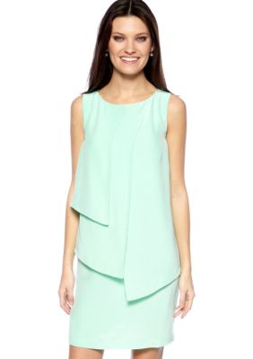 Suzi CHIN - maggy boutique Sleeveless Layered Sheath Dress
