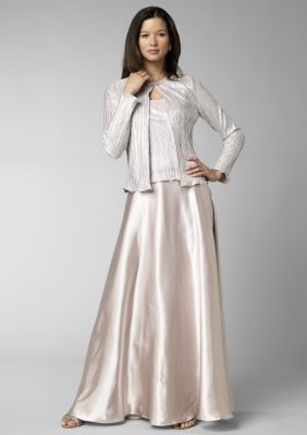 Cachet Metallic Twin Set Dress