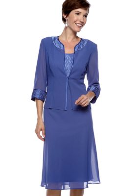 Dana Kay Sheer Jacket Dress