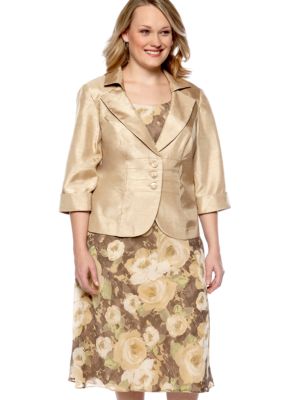 Dana Kay Plus Size Jacket Dress