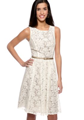 Jessica Howard Full Skirted Lace Dress