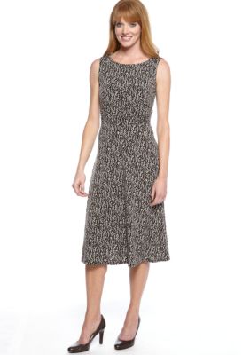 Jessica Howard Sleeveless Printed Dress