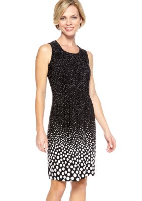Chelsea Suite Sleeveless Printed Jersey Dress