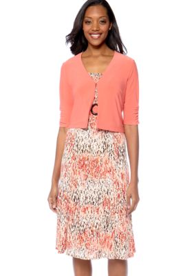 Perceptions Elbow Sleeve Jacket Dress