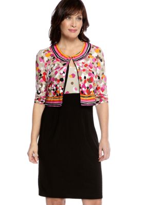 Perceptions Three-Quarter Sleeved Jacket Dress