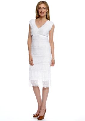 Chris McLaughlin Sleeveless Stretch Lace Dress