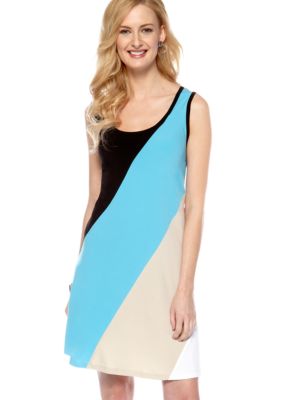 Calvin Klein Sleeveless Colorblock Dress
