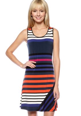 Calvin Klein Stripe Tank Dress