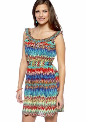 As U  Wish Challis Tribal Dress