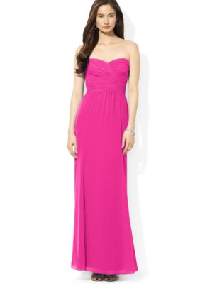 Lauren Ralph Lauren Floor-Length Strapless Gown