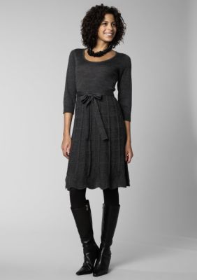 ND&reg; New Directions Pointelle Knit Dress