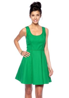 Jessica Simpson Sleeveless Fit and Flare Dress