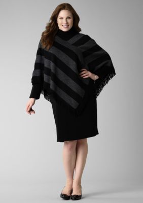 Kim Rogers&reg; Plus Size Poncho Knit Dress