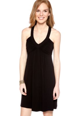 New Directions&reg; Sleeveless V-Neck Empire Waist Dress