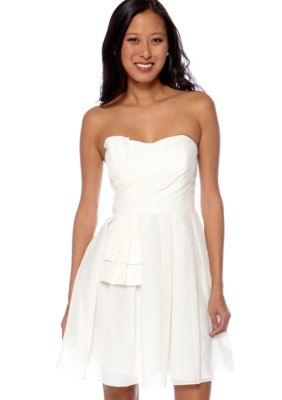 Jill Jill Stuart Strapless Fit and Flare Dress