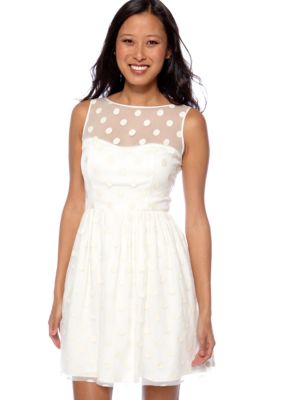 Jill Jill Stuart Sleeveless Fit and Flare Dress