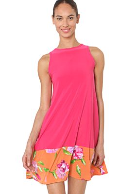 Isaac Mizrahi New York Sleeveless Color Block Dress