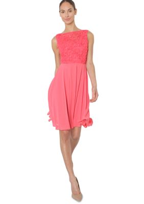 Isaac Mizrahi New York Sleeveless Soutache Swing Dress