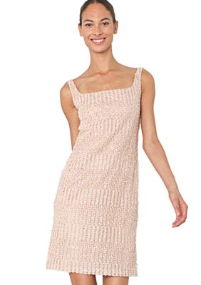 Isaac Mizrahi New York Sleeveless Sequin Sheath Dress